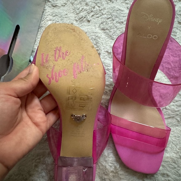 Disney X Aldo pink Cinderella step sisters heels - Picture 4 of 4
